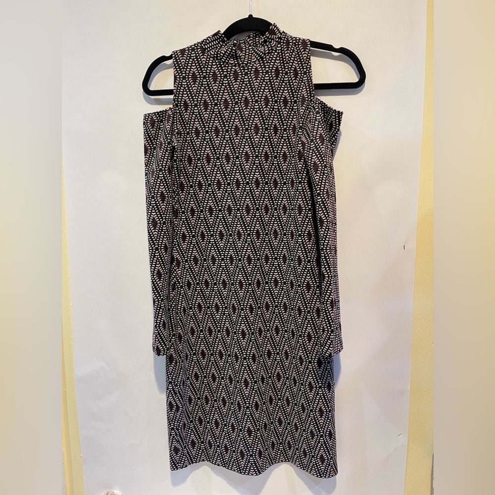 Necessary Objects shoulder cut dress, size S